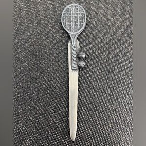 Vintage Tennis Racket Letter Opener